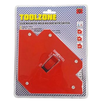 MAGNETIC WELD HOLDER SWITCHED 55lb - TOOLZONE KDPWH045