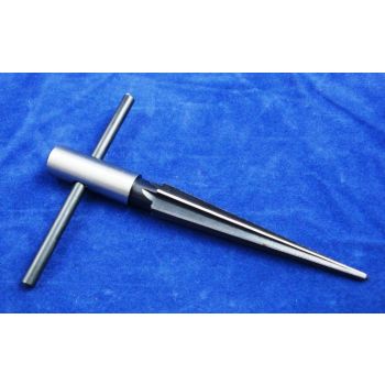 TAPERED REAMER 3-12mm BEARING STEEL 125mm LENGTH - TOOLZONE KDPWW190