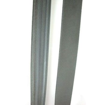 FILE SET 2PC 300mm SOFT GRIP HANDLES FLAT AND HALF ROUND - TOOLZONE KDPWW197