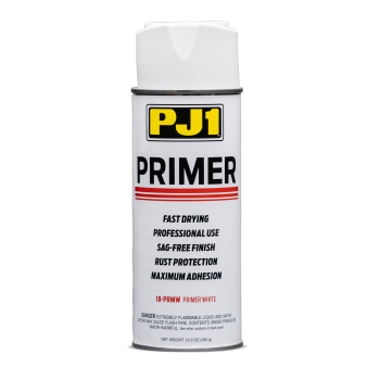 PJ1 WHITE PRIMER FAST DRYING, RUST PROTECTION 340ML, PJ1 18-PRMW, PJ011001