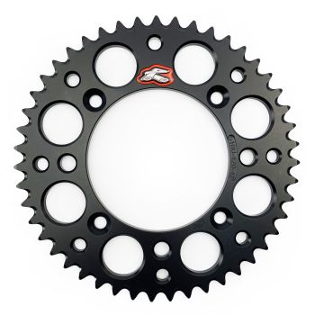 REAR SPROCKET BLACK ALLOY RENTHAL 47T, 2025 GASGAS/HUSQVARNA/KTM, ULTRALITE 518U-420-47GPBK