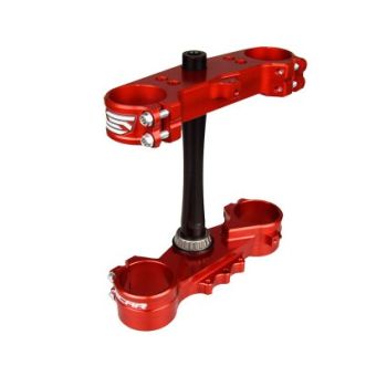 TRIPLE CLAMPS RED BETA RR 16-23, OFFSET 20mm SCAR S7410