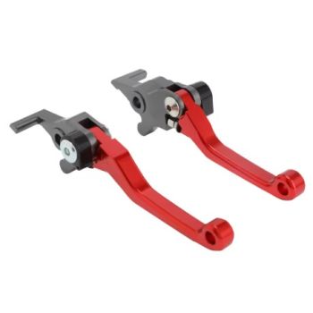 RED FRONT & REAR BRAKE LEVER SURRON ULTRA BEE LEFT & RIGHT FOLDABLE