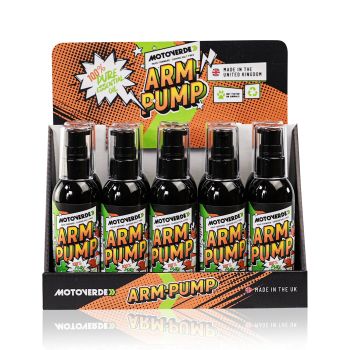 100ml x 10 Motoverde Essential Oils Arm-Pump Gel Counter Display Pack 