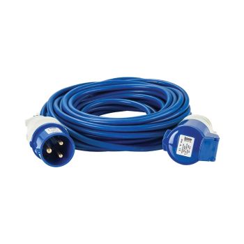 DEFENDER ARTIC EXTENSION LEAD BLUE, 2.5mm, 32A, 14M