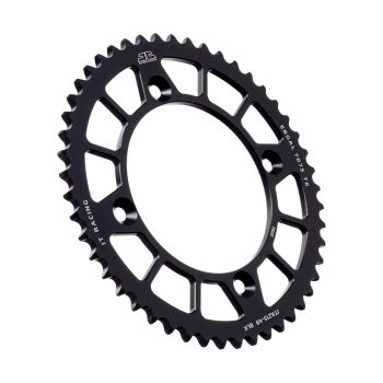 REAR SPROCKET ALLOY BLACK 215, JTA215.49BLK 7075-T6 Aluminium
