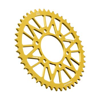 REAR SPROCKET JTA478.46GLD ALLOY, CHAIN 520 (7075-T6 Aluminium)