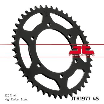 REAR SPROCKET JTR1977.45 STEEL, HONDA ROAD
