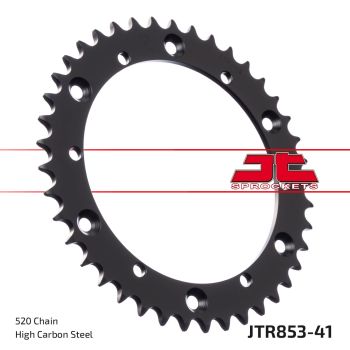 REAR SPROCKET STEEL JTR853.41 BLACK JTR853.41