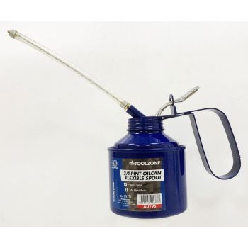 OIL CAN 3/4 pint with flexible spout - TOOLZONE KDPAU195