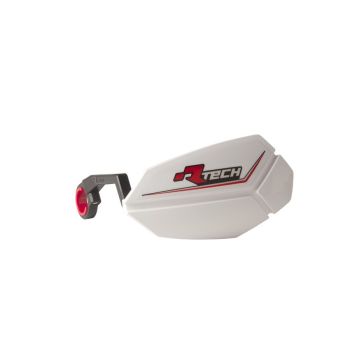 R20 BIKE BICYCLE HANDGUARDS - WHITE - RTECH B-KITPMR20BN0