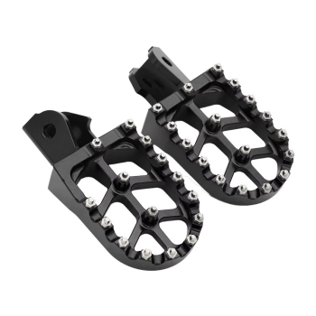 FOOT REST PEGS CNC ALUMINIUM BLACK SURRON LIGHT BEE S LIGHT BEE X
