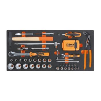 MC20-74 TOOLS IN SOFT THERMOFORMED, MC20, BETA TOOLS