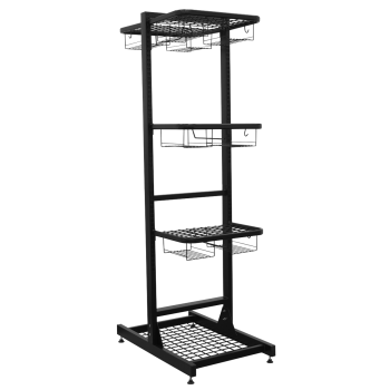 HELMET & GEAR STORAGE STAND FREESTANDING, MOTORCYCLE, MX, ENDURO