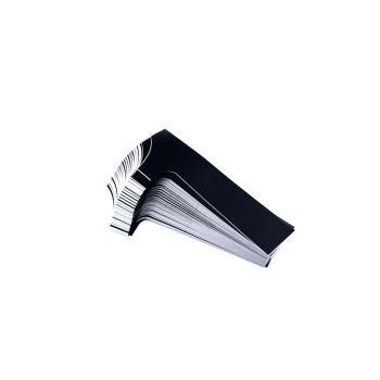 RACE NUMBERS - 1 ONE - BLACK, PACK OF 100 / 15cm 6" / VINYL STICKER