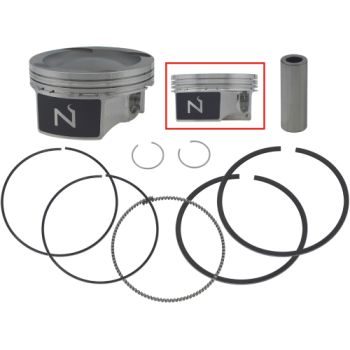 PISTON KIT PWC SEA-DOO 215 230 260, NAMURA FW-10009 STD SIZE, JET SKI, PWC