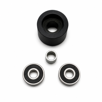 CHAIN ROLLERS (PACK OF 10) 8x32x24 BLACK NYLON 66 LONG LASTING 32mm OD