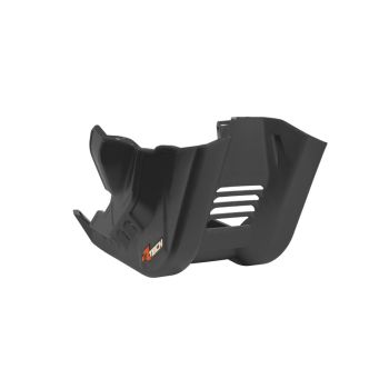 PLASTIC SKID PLATE BLACK, KTM 250/350/450 SX-F 2023-24, RTECH R-PMKTMNR4523, PLASTIC ENGINE COVER