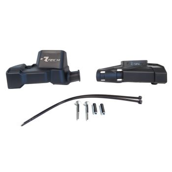NISSIN BREMBO BETA MASTER CYLINDER PROTECTOR GUARDS BLACK RTECH R-PRTPUMPNR05