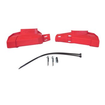 BREMBO MASTER CYLINDER PROTECTOR GUARDS RED RTECH R-PRTPUMPRG06