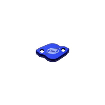 REAR BRAKE RESERVOIR COVER BLUE 03-26 FANTIC TM YAMAHA XE XX EN MX YZ WR XT 65 125 250 450 SCAR 1901