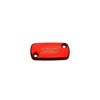 FRONT BRAKE RESERVOIR COVER RED 96-26 BETA HONDA KAWASAKI RR RX XTRAINER CR CRF XR KX SCAR 2801