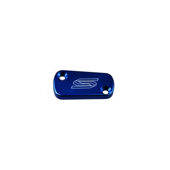 REAR BRAKE RESERVOIR COVER BLUE 03-26 KAW SUZ KX KLX KFX RM RM-Z RMX 125 230 250 300 450 SCAR 3901B