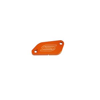 FRONT BRAKE RESERVOIR COVER ORANGE 03-13 KTM 65 85 105 SX FORMULA SCAR 4801