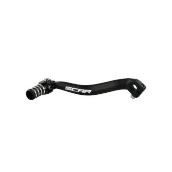 GEAR SHIFT LEVER BLACK TIP 81-26 KAWASAKI KX 80 85 SCAR GSL207
