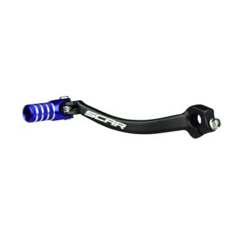 GEAR SHIFT LEVER BLACK BLUE 18-26 FANTIC YAMAHA XE XX WR YZ F FX 250 450 ALUMINIUM SCAR GSL413