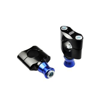 HANDLEBAR MOUNTS BLACK 28.6mm 35mm SCAR P21