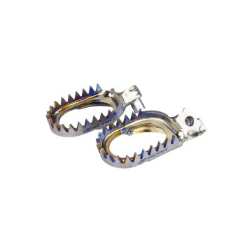 TITANIUM FOOTPEGS ANTI-MUD 97-26 ALTA FANTIC YAMAHA REDSHIFT XE XX XEF XXF YZ WR TENERE SCAR S1516AM