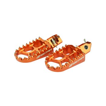 EVO FOOTPEGS ORANGE 23-26 GASGAS HUSQVARNA KTM EC EX MC TC TE FC FE TX FX FS SX XC EXC SCAR S5515OR