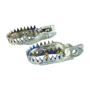 TITANIUM FOOTPEGS 16-24 GASGAS HUSQVARNA KTM MC EC EX TC TX TE FC FE FS FX SX XC EXC SCAR S5517