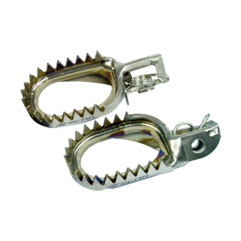 TITANIUM FOOTPEGS ANTI-MUD 20-26 BETA RR RACE X-PRO RX 125 200 250 300 350 390 430 450 480 SCAR S7516AM