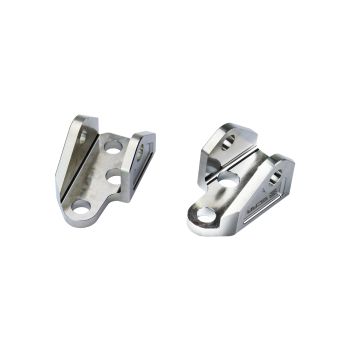 TITANIUM FOOTPEG MOUNTS BRACKETS 23-26 FANTIC YAMAHA XXF YZ 250 450 F GR5-TI SCAR STFMB153
