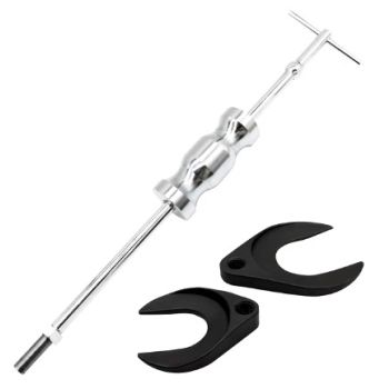 CV AXLE PULLER TOOL SET WITH SLIDE HAMMER & ADAPTERS 50mm & 65mm