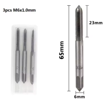 TAP SET-3 M6 THREAD 6 x 1.0MM