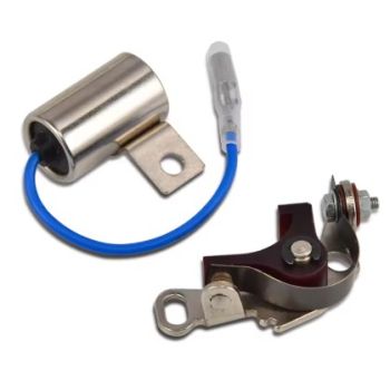 Condenser & Points Set for Honda ATC90 CT90 CM91 Contact Breaker Tune Up Kit Denso 30250-052-000