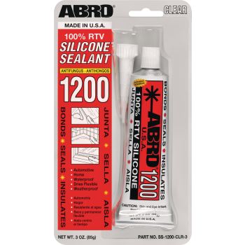 RTV SILICONE GASKET SEALANT CLEAR 85g SS-1200