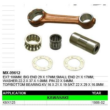 CONNECTING ROD KMX125/200-A, PSYCHIC MX-09612