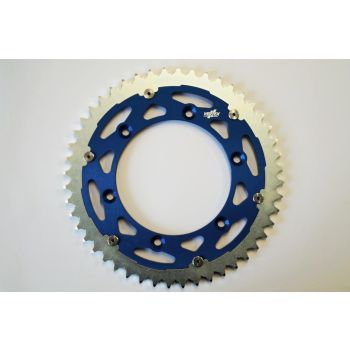 REAR SPROCKET TWINRING KTM, VERTEX 892-897DUOBU48, BLUE, 707576 ALLOY & C45 STEEL