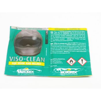 INDIVIDUAL VISOR CLEAN WIPES SINGLE, MOTOREX 7300641