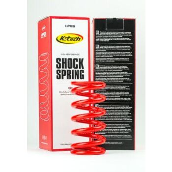 Shock Absorber Spring - 120N (46x140) Red, 46-140-120, HIGH PERFORMANCE SHOCK SPRING, K-TECH SUSPENSION