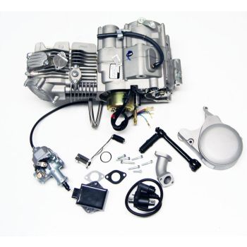 ZHONGSHEN 155CC PIT BIKE ENGINE, COMPLETE WITH ELECTRICS AND CARB, NO OIL COOLER OR LINES INCLUDED