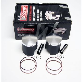PISTON KIT SET/2 TWIN GT500, WOSSNER K8276D050-2 70.50mm