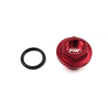 OIL FILLER PLUG ALLOY BETA EVO ASOP-17 RED