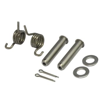 FOOT PEG SPRINGS & PINS CR/CRF, FIR BRAND ASFP-02, CRF 250/450