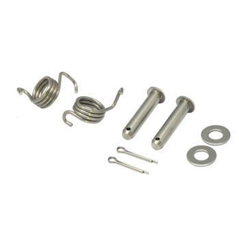 FOOT PEG SPRINGS & PINS XR, FIR BRAND ASFP-06, 250/400/600