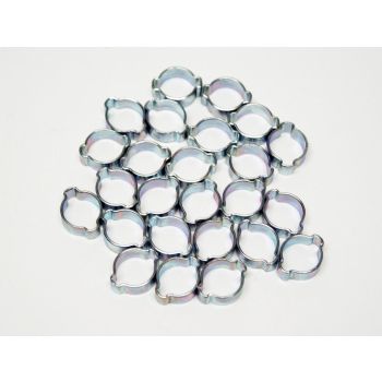 Steel O Clip 9/16 PACK OF 25, 13>15mm, / OC4